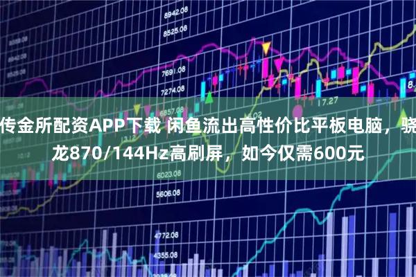 传金所配资APP下载 闲鱼流出高性价比平板电脑，骁龙870/144Hz高刷屏，如今仅需600元